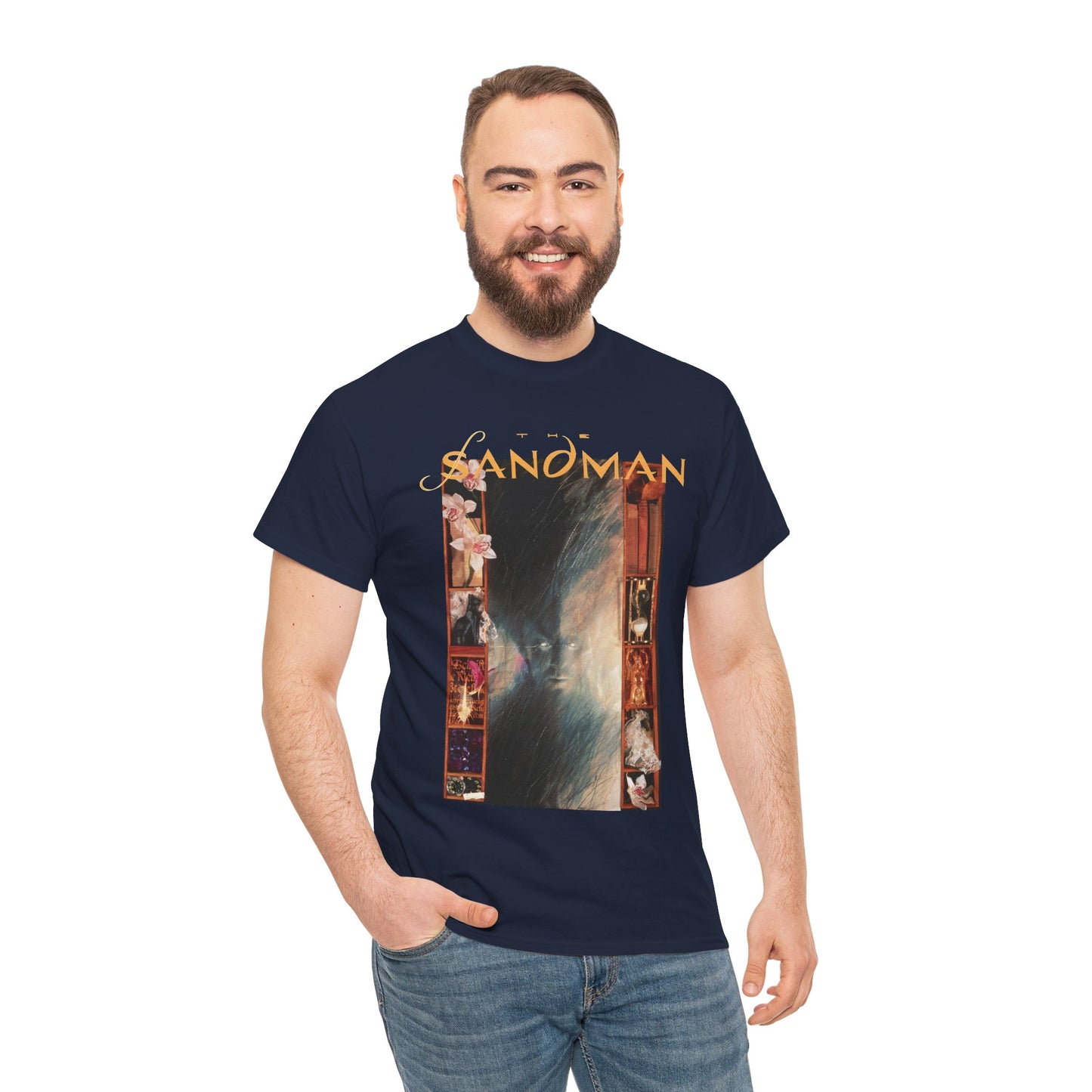 Sandman T-Shirt - Dave McKean Art - Morpheus, Dream of the Endless - #1 Cover Art - DC/Vertigo Comics
