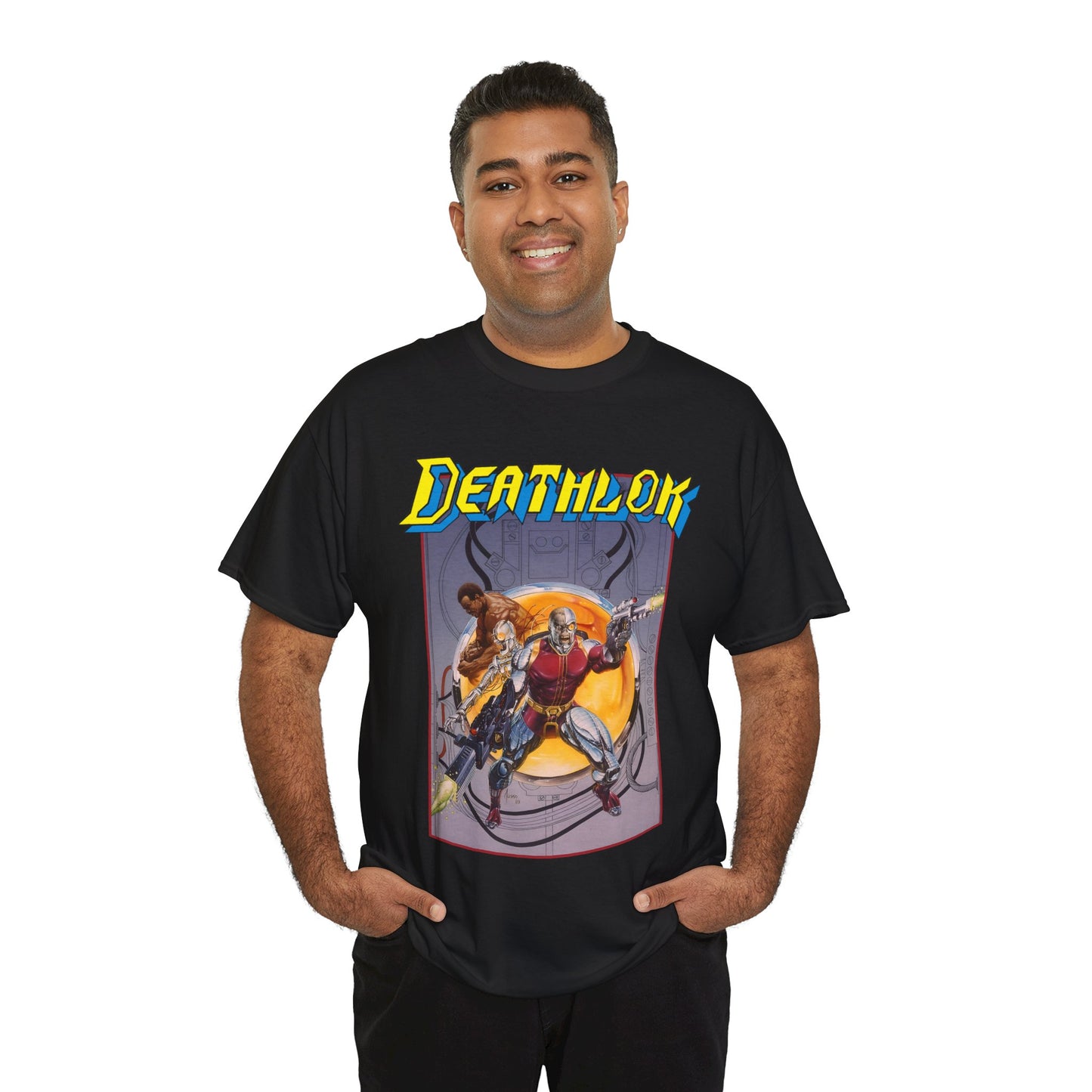 Deathlok T-Shirt - Joe Jusko Art - Marvel Comics