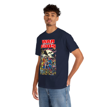 War of the Gods T-Shirt - George Perez Art - Wonder Woman Story - Superman, Captain Marvel, Hawkman, Firestorm, Dr Fate, Troia, Lobo, Batman - DC Comics