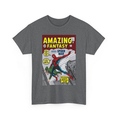 Amazing Fantasy #15 T-Shirt - Steve Ditko Art - 1st Appearance of Spider-Man - 2026 Movie - Marvel Comics