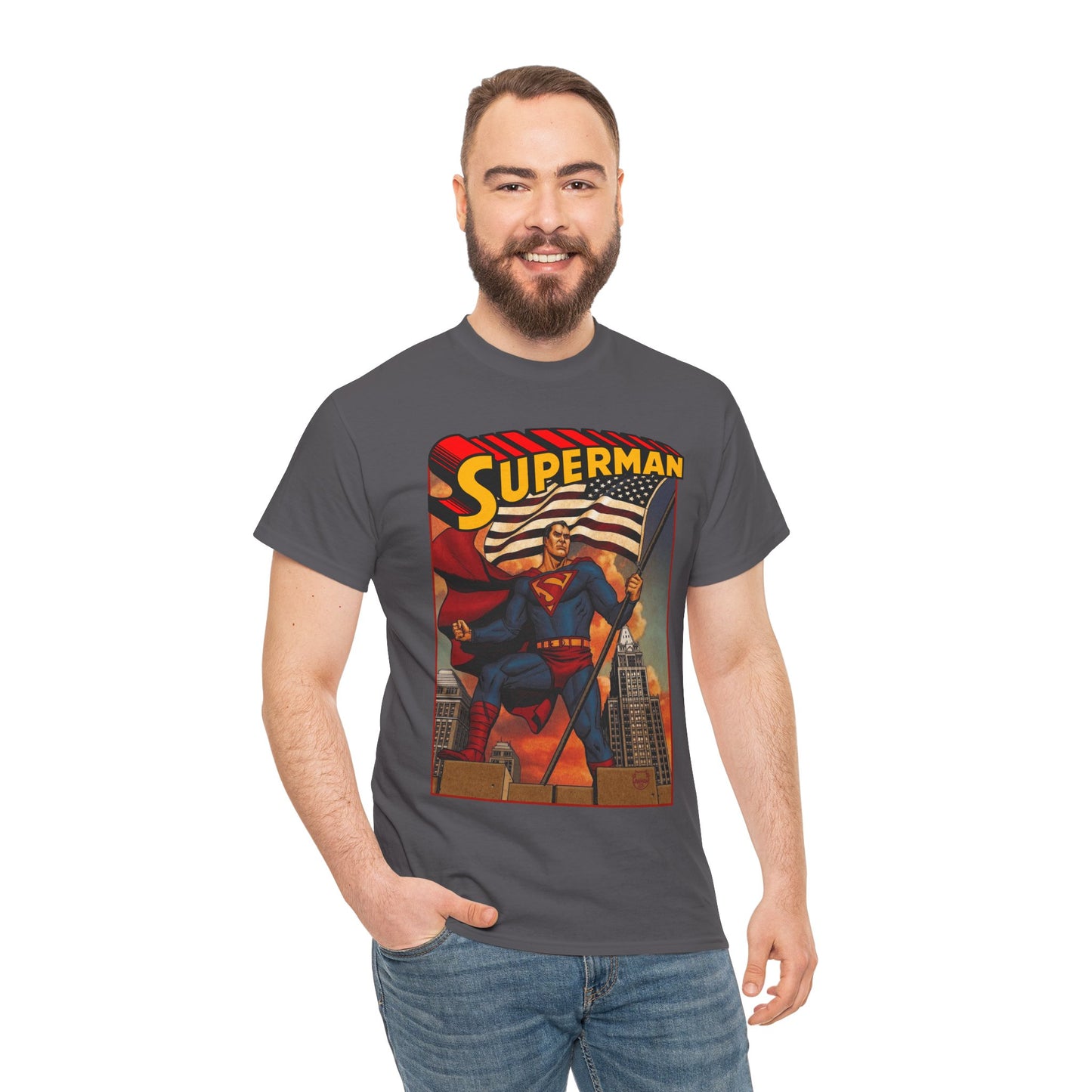 Superman T-Shirt - Dave Johnson Art - The Stranger - DC Comics
