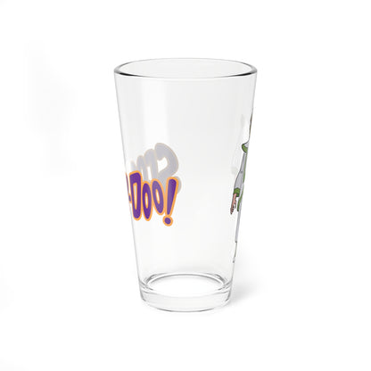 Ghost of Zen Tuo Pint Glass, 16oz - Scooby Doo Villain - Beloved Hanna-Barbera Cartoon - Mystery Mask Mix-Up