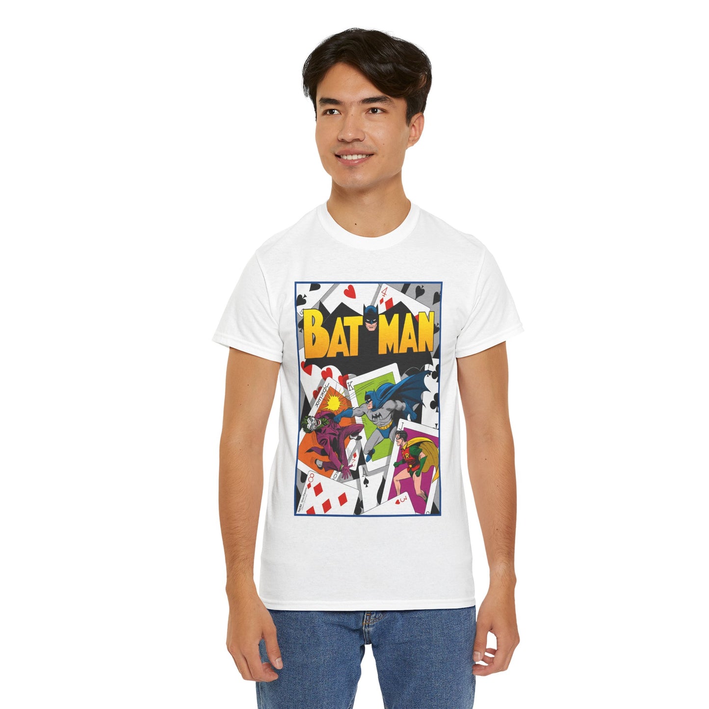 Batman T-Shirt - Fred Ray & Jerry Robinson Art - 1st Joker Cover Art - #11 - Robin, the Boy Wonder - Golden Age Classic - DC Comics