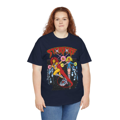 Starfire & Harbinger T-Shirt - George Perez Art - Teen Titans Spotlight #19 Cover - DC Comics