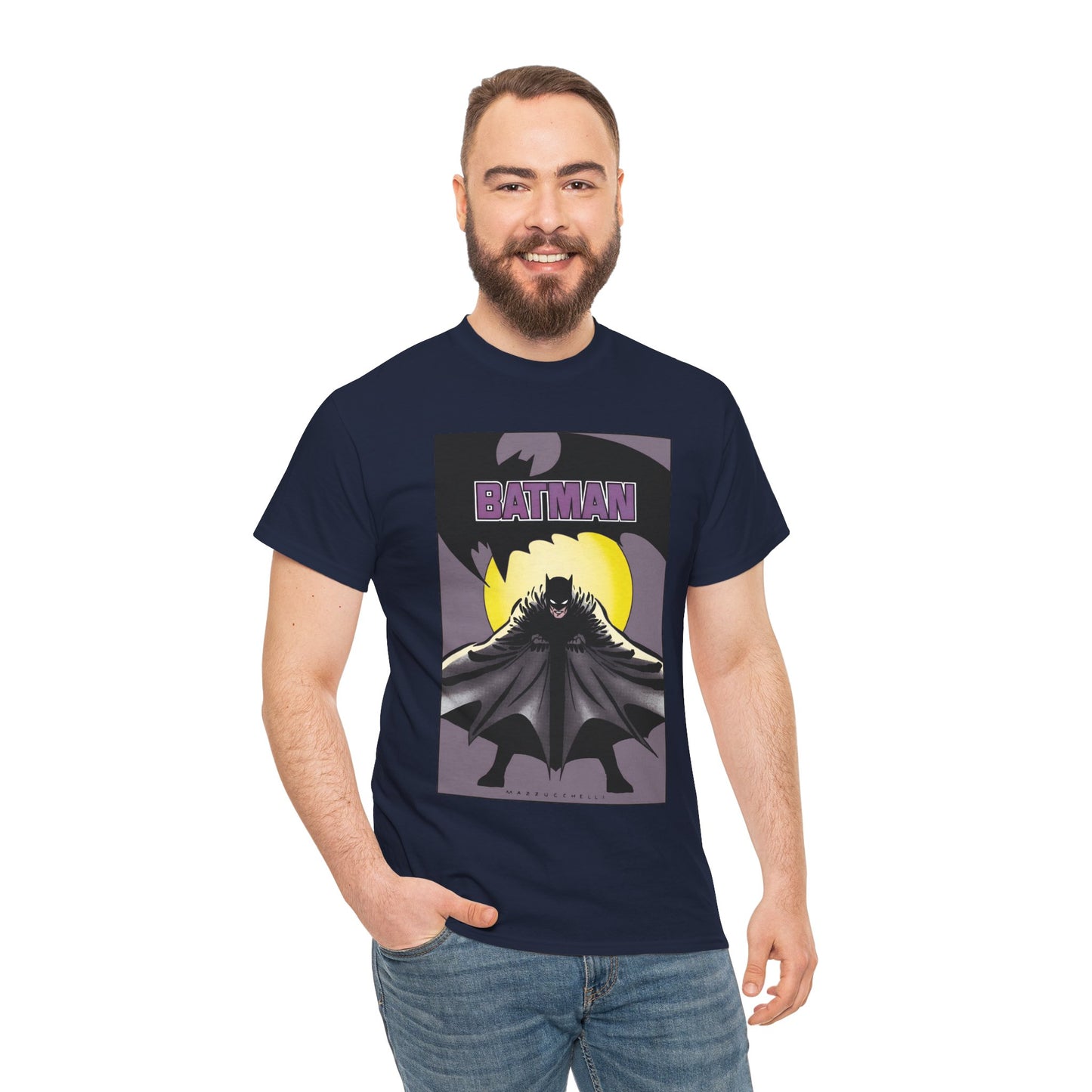 Batman T-Shirt - David Mazzucchelli Art - Year One - #405 Cover - DC Comics