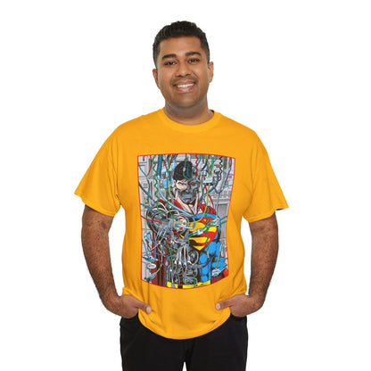Cyborg Superman T-Shirt - DC Comics - Dan Jurgens Art - Reign of the Supermen - Popular 90s Story
