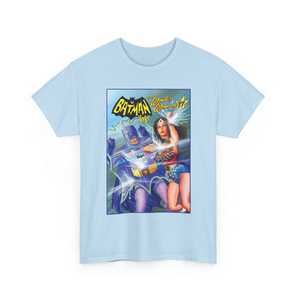 Batman '66 Meets Wonder Woman '77 T-Shirt - Alex Ross Art - DC Comics