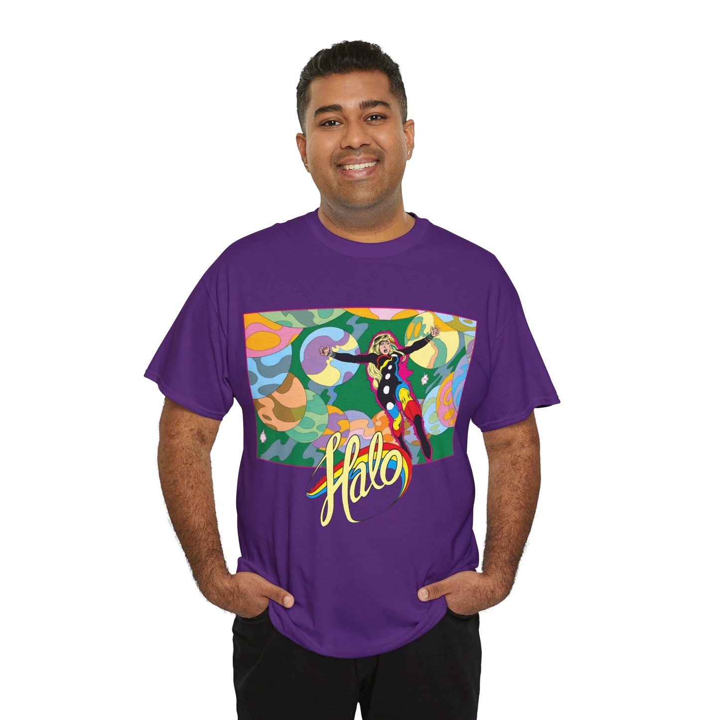 Halo T-Shirt - Batman & the Outsiders Founding Member - "Search for Halo" - DC Comics