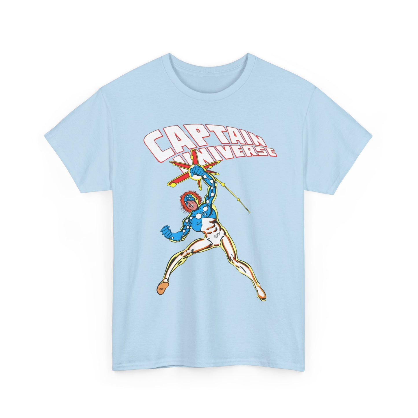 Captain Universe T-Shirt - Steve Ditko Art - Micronauts Character - Marvel Comics