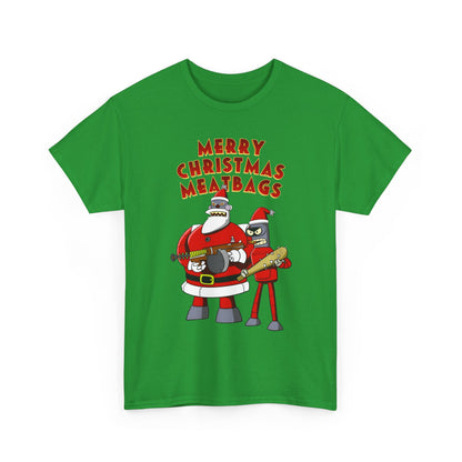 Robot Santa Claus & Bender Futurama Christmas T-Shirt