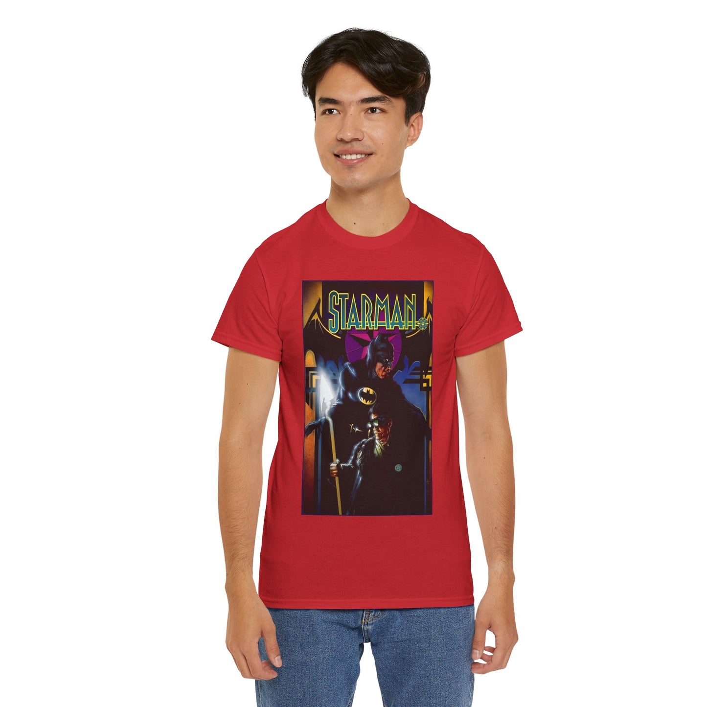 Starman & Batman T-Shirt - Tony Harris Art - Jack Knight - DC Comics