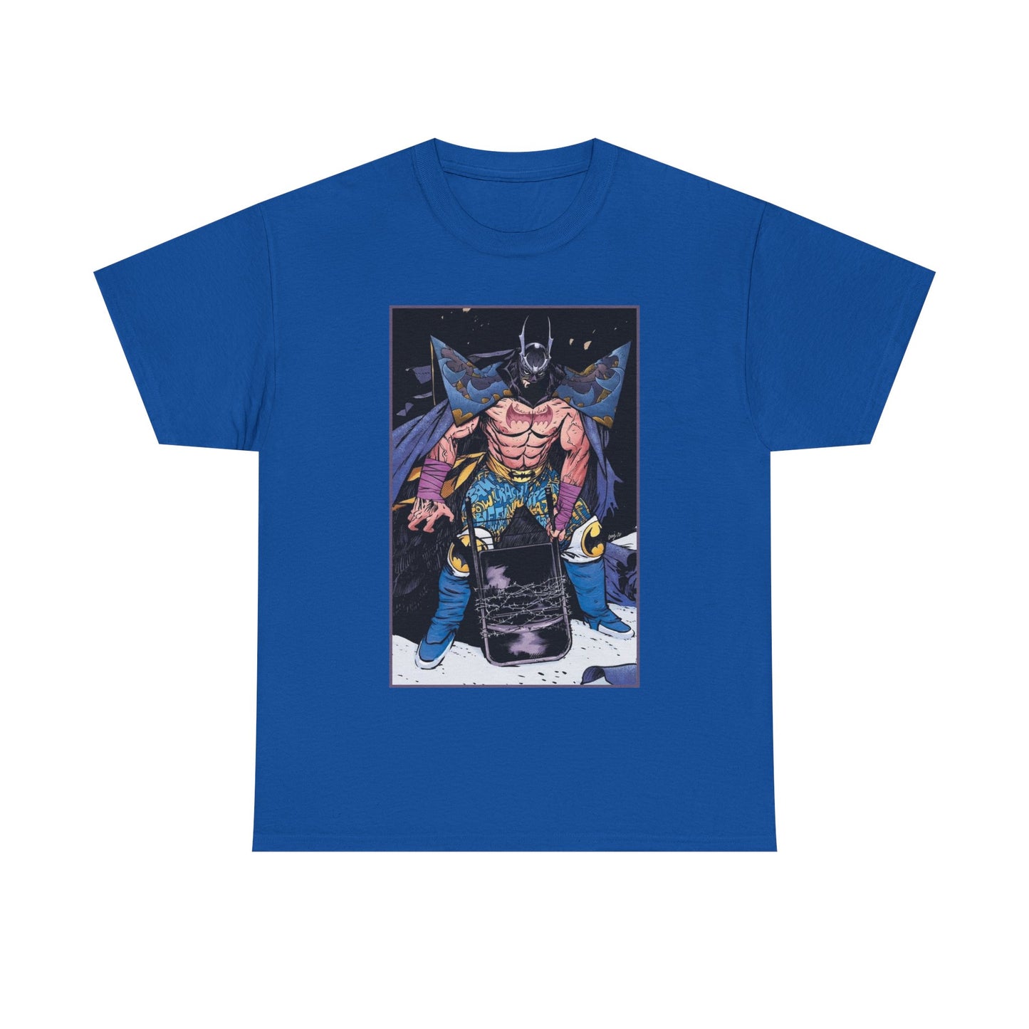 Batman T-Shirt - Daniel Warren Johnson Art - Luchador-Style Mask - DC K.O. #4 Cover Art - DC Comics