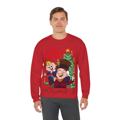 Mr. Magoo's Christmas Carol Crewneck Sweatshirt - UPA 1960s TV Holiday Special