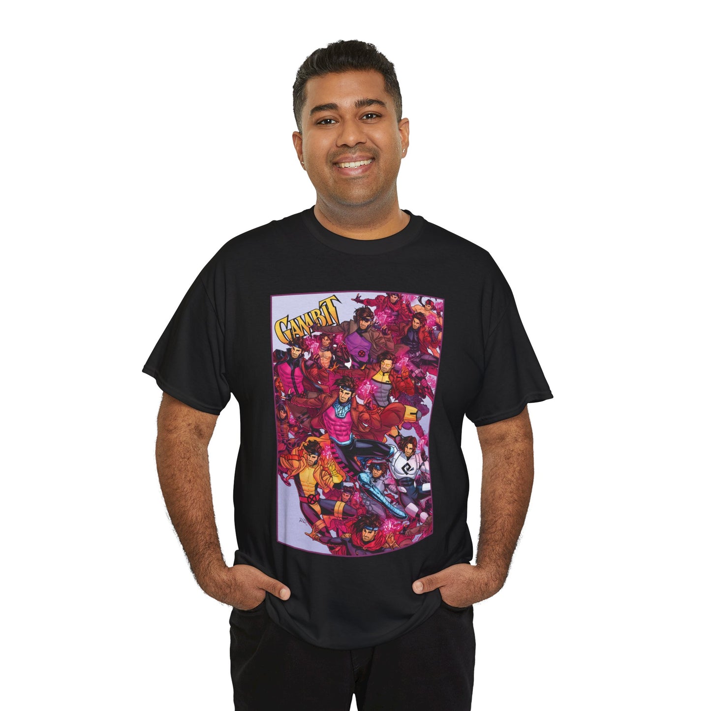 Gambit T-Shirt - Russell Dauterman Art - X-Men Member, Remy LeBeau - Marvel Comics