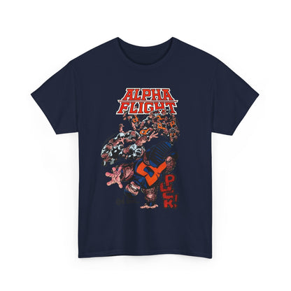 Puck T-Shirt - John Byrne Art - Alpha Flight Member - Marvel Comics