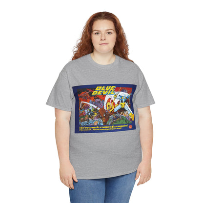 Blue Devil Ad T-Shirt - DC Comics
