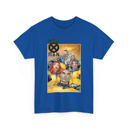 New X-Men T-Shirt - Frank Quitely Art - Cyclops, Jean Grey, Wolverine, Emma Frost, Beast, Professor X - Grant Morrison Run - Marvel Comics