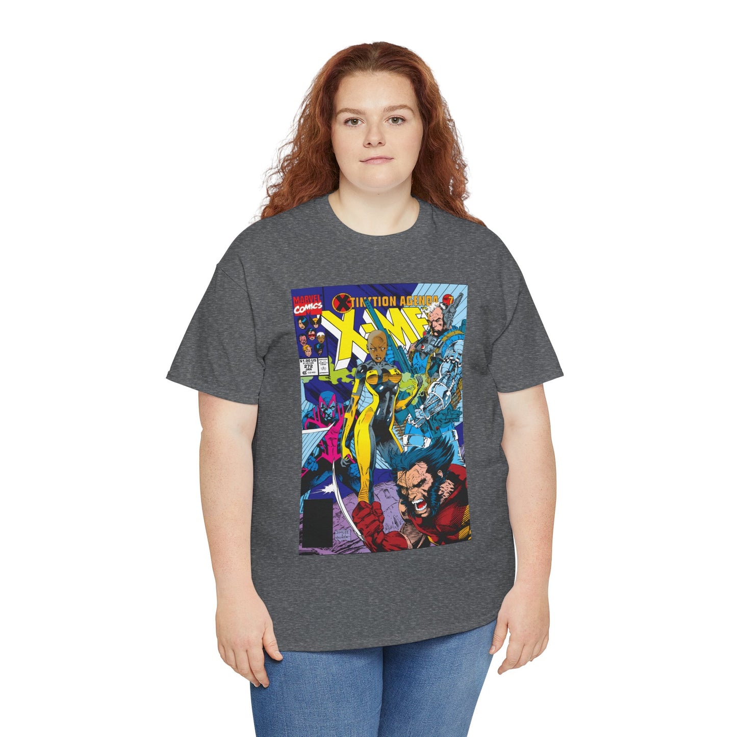 Uncanny X-Men #272 T-Shirt - Jim Lee Art - Marvel Comics
