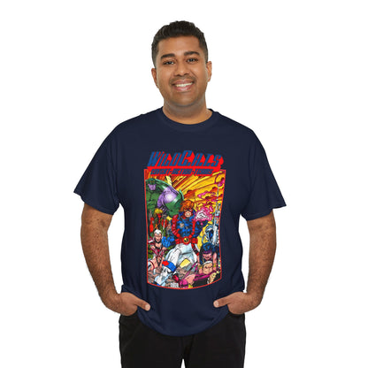 Wildcats T-Shirt - Jim Lee Art - WildC.A.T.s: Covert Action Teams - Spartan, Voice, Grifter, Zealot, Emp - Image/Wildstorm/DC Comics