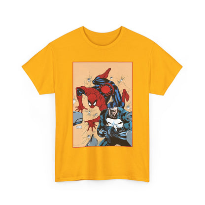 Spider-Man & Punisher T-Shirt - Jim Lee Art - Marvel Comics
