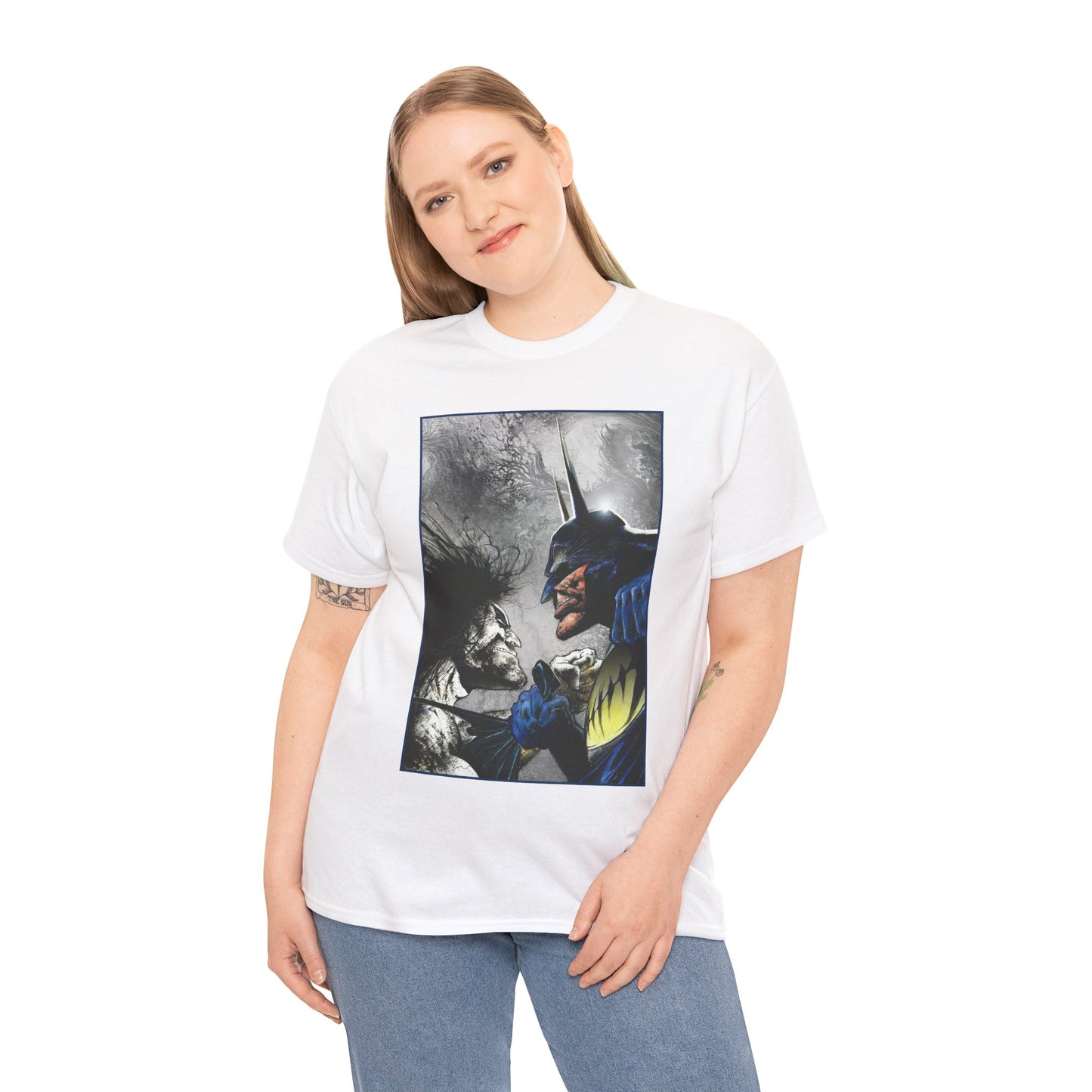Batman Vs Lobo T-Shirt - Sam Keith Art - DC Comics