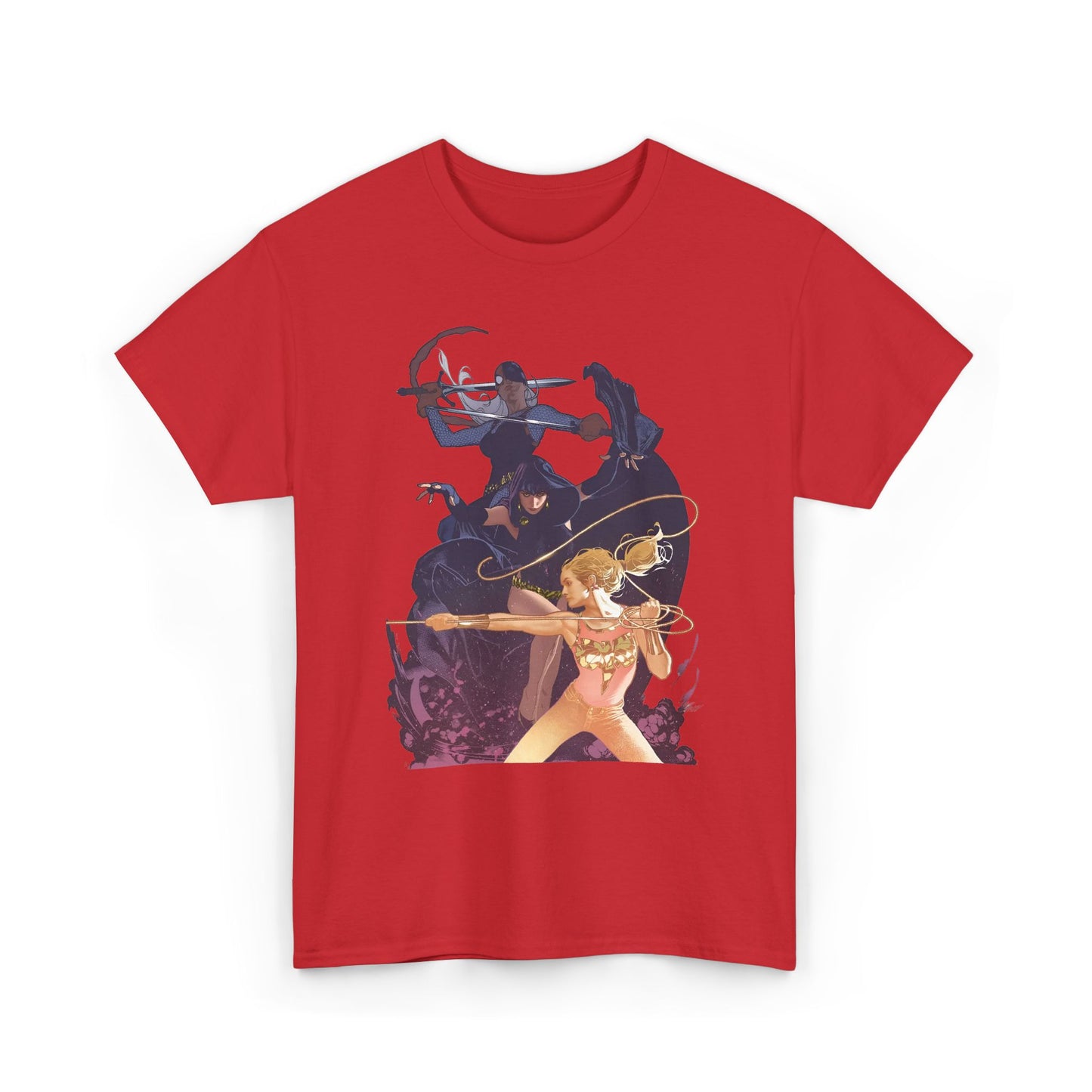 Raven, Wonder Girl, Ravager T-Shirt - Adam Hughes Art - Teen Titans #88 Variant Cover - DC Comics