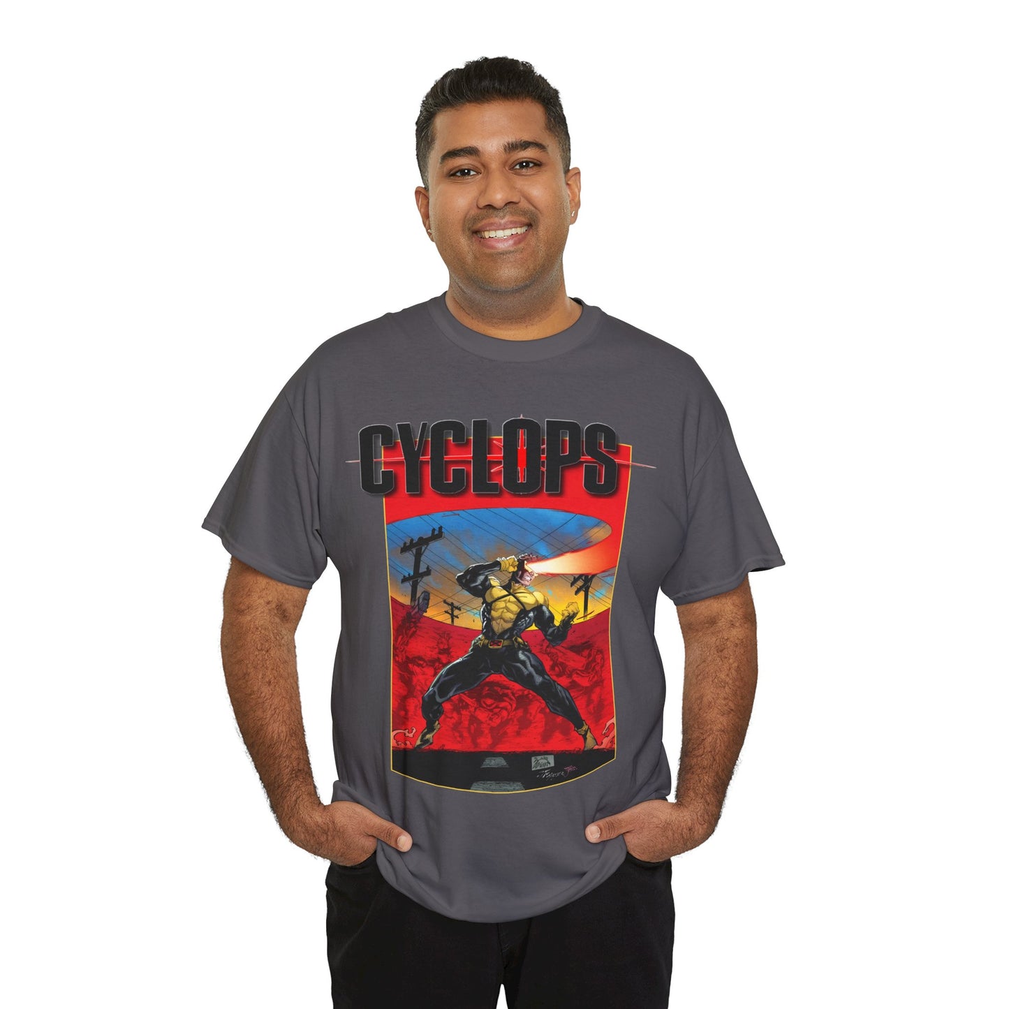 Cyclops T-Shirt - Ryan Stegman Art - Scott Summers, Leader of the X-Men - Marvel Comics