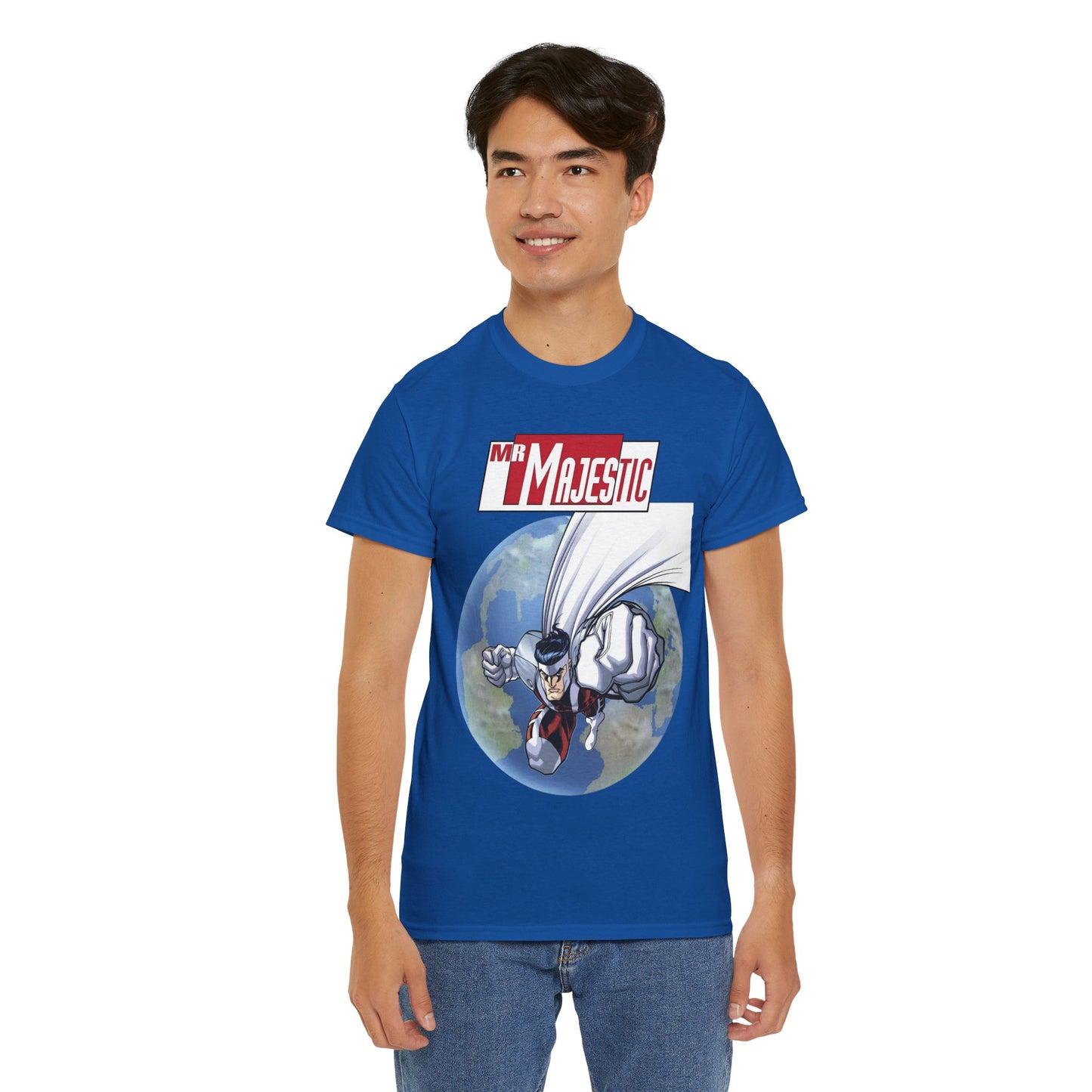 Mr. Majestic T-Shirt - Ed McGuiness Variant Cover Art - DC/Wildstorm Comics