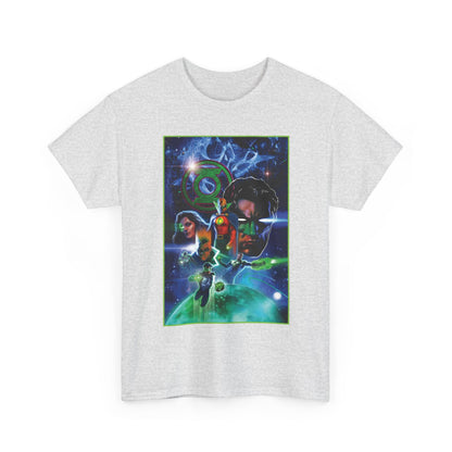 Green Lantern T-Shirt - Liam Sharp Art - Alan Scott, Hal Jordan, Kyle Rayner - DC Comics