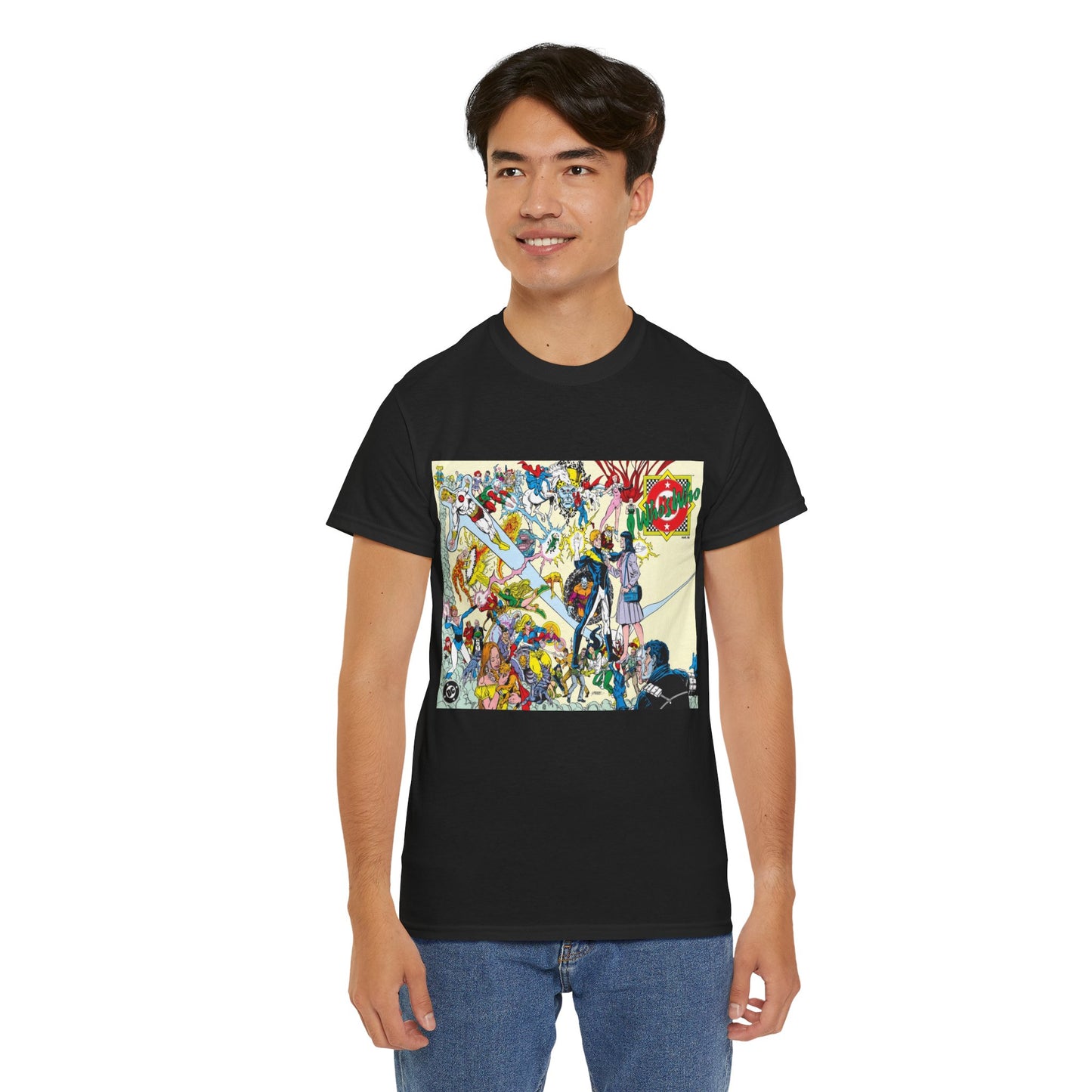 Who's Who in the DC Universe T-Shirt - George Perez Art - Lightning Lad, Lois Lane, Looker - DC Comics