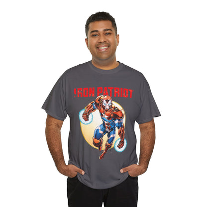 Iron Patriot T-Shirt - Todd Nauck Art - Avengers Member - Marvel Comics