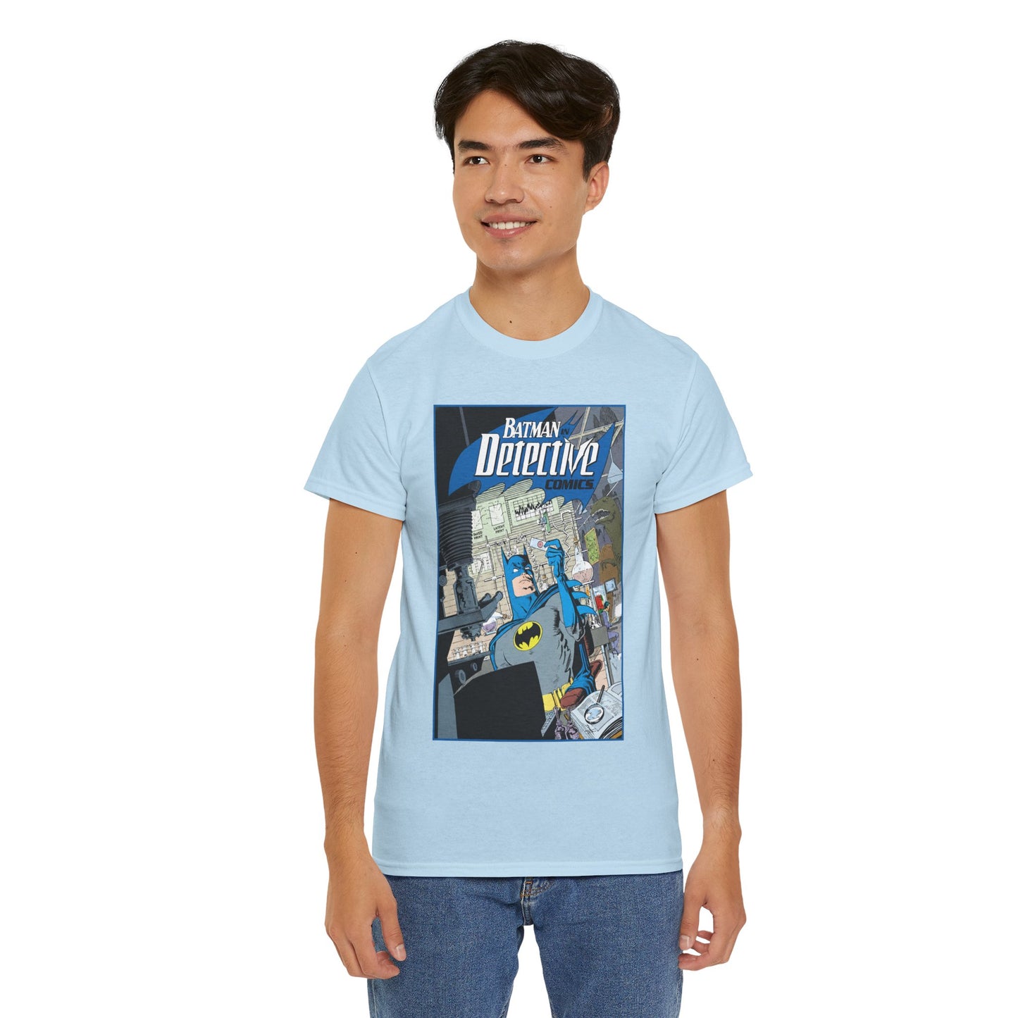 Detective Comics #619 T-Shirt - Norm Breyfogle Art - Batman in His Lab - DC Comics