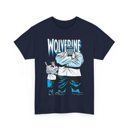 Wolverine & Hulk T-Shirt - Patch & Joe Fix-It - John Buscema Art - Logan in Madripoor - X-Men Character in Solo Adventure - Marvel Comics