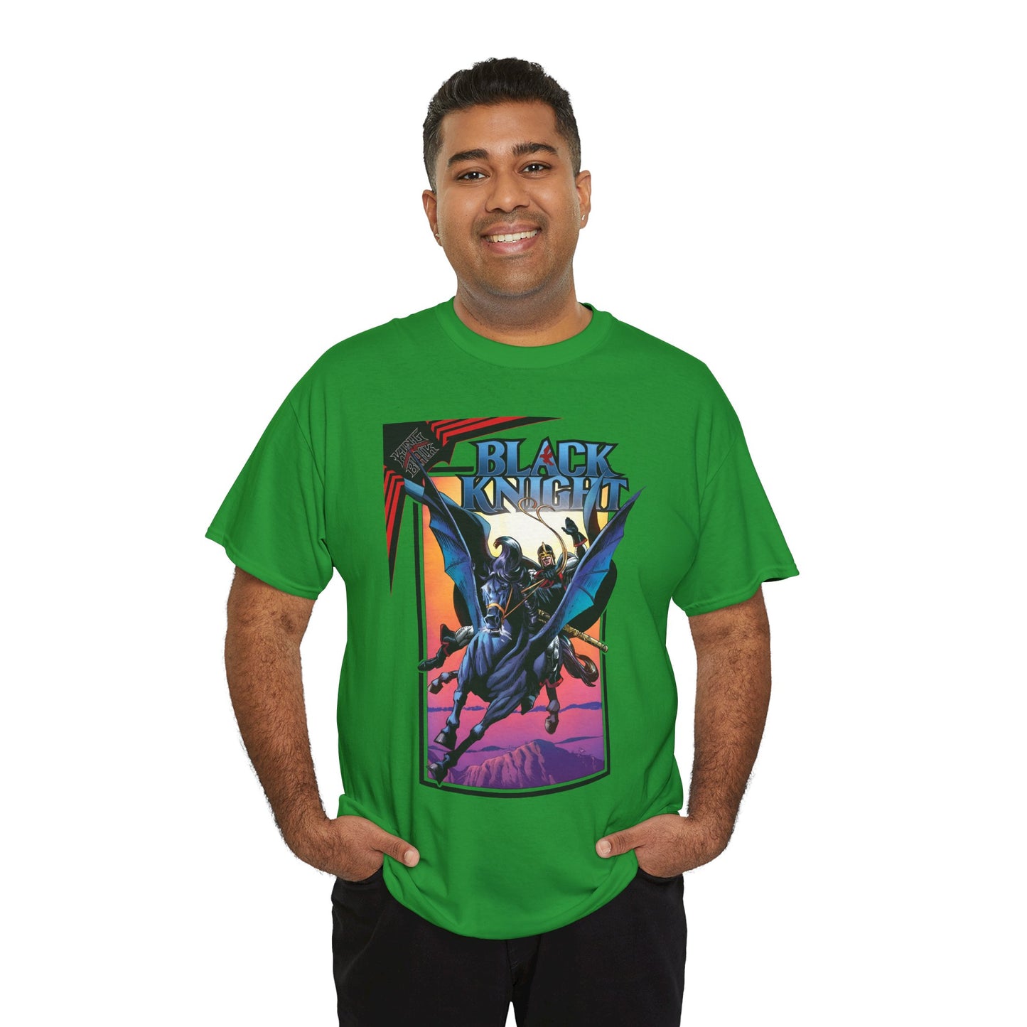 King in Black: Black Knight T-Shirt - Todd Smith Art - Dane Whiteman - From the Knull Story - Marvel Comics