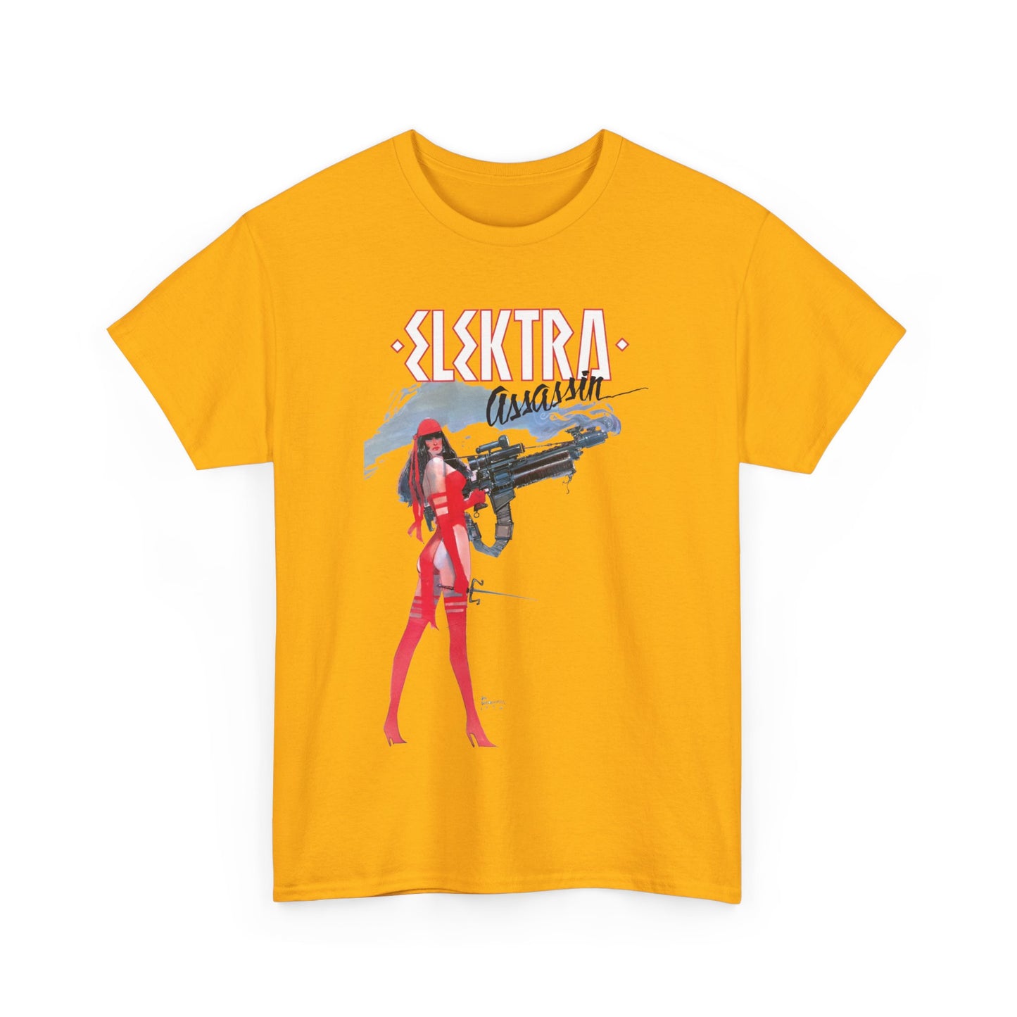 Elektra Assassin T-Shirt - Bill Sienkiewicz Art - Frank Miller - Daredevil Connection - Marvel Comics