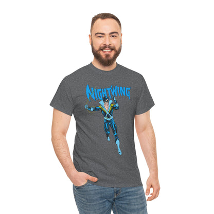 Nightwing T-Shirt - George Perez Art - New Teen Titans, Dick Grayson - DC Comics - Batman's Former Sidekick, Titans Leader
