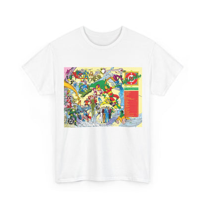 Who's Who in the DC Universe T-Shirt - George Perez Art - Mr. Miracle, Metamorpho - #15 Cover Art - DC Comics