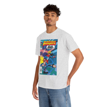 West Coast Avengers #46 T-Shirt - John Byrne Art - Great Lakes Avengers Appearance - Marvel Comics