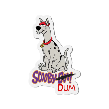 Scooby-Dum Die-Cut Magnet - Hanna-Barbera Cartoon Character - Scooby Doo's Cousin - 3", 4", 5", 6"