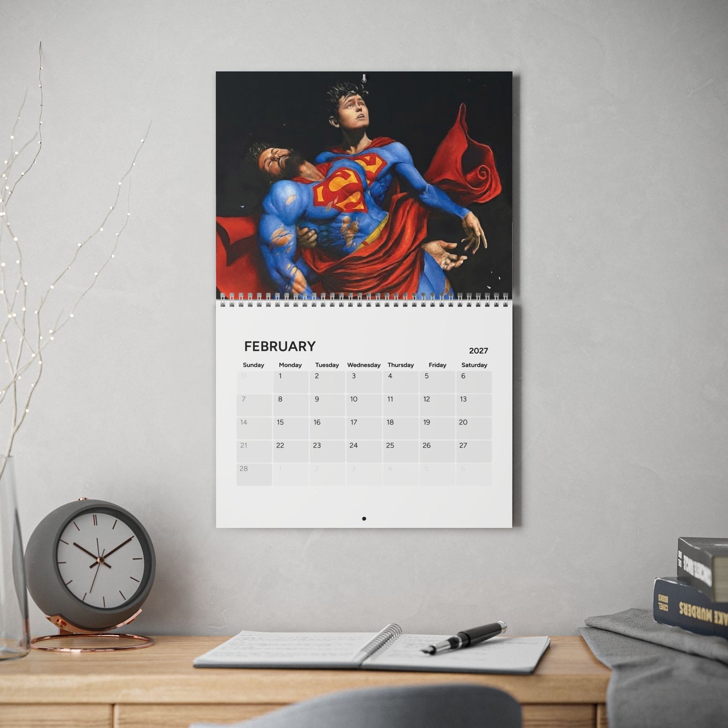 Superman Calendar (2027)