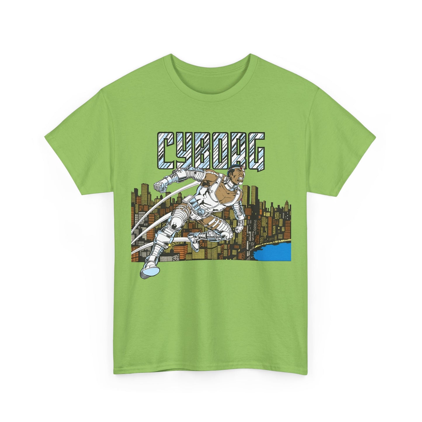 Cyborg T-Shirt - George Perez Art - New Teen Titans - DC Comics