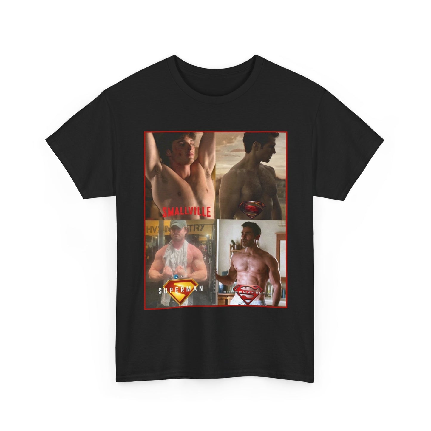 Shirtless Supermen T-Shirt - DC Comics