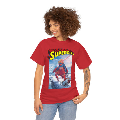 Supergirl & Krypto T-Shirt - Lucas Meyer Art - New 2026 Movie with Milly Alcock - DC Comics