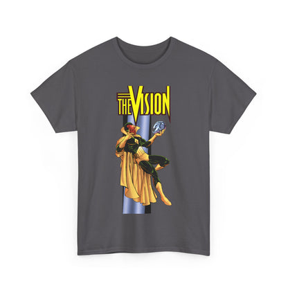 Vision T-Shirt - George Perez Art - Built by Ultron - Avengers Member - Marvel Comics