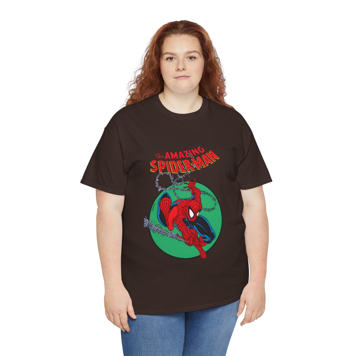 Amazing Spider-Man T-Shirt - Todd McFarlane Art - Cover to Issue #301 - Peter Parker, Web-Slinger - Marvel Comics