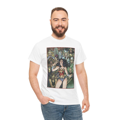Wonder Woman T-Shirt - Terry Dodson Art - Rogues Gallery - DC Comics