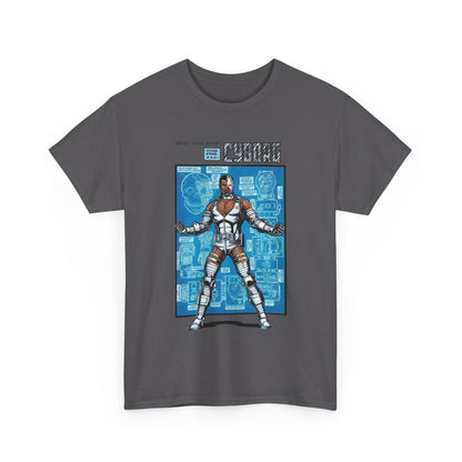 Cyborg T-Shirt - George Perez Art - New Teen Titans Pin-Up Poster - Victor Stone - DC Comics