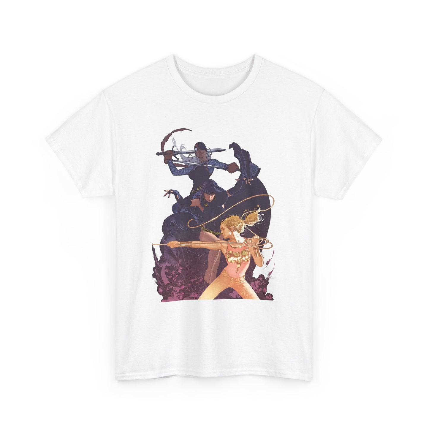 Raven, Wonder Girl, Ravager T-Shirt - Adam Hughes Art - Teen Titans #88 Variant Cover - DC Comics