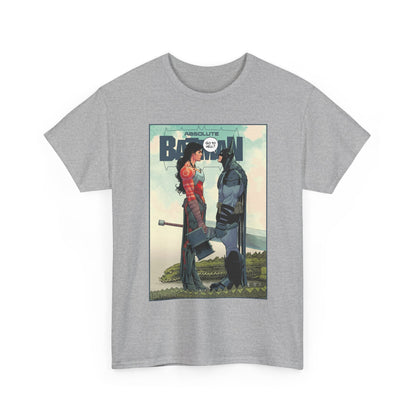 Absolute Batman & Absolute Wonder Woman T-Shirt - Nick Dragotta Art - Go to Hell? - DC Comics