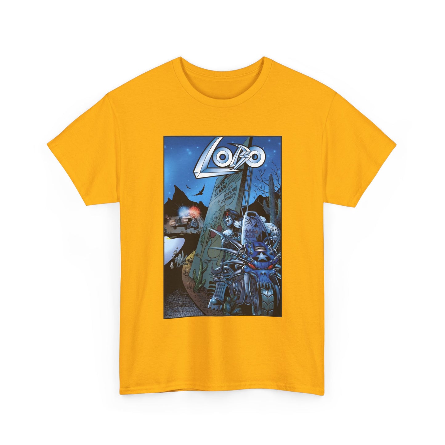 Lobo #51 T-Shirt - Norm Breyfogle Art - DC Comics